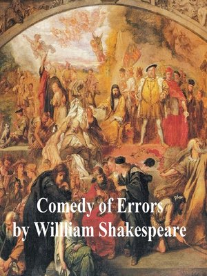 cover image of The Comedy of Errors, with line numbers